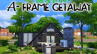 The Sims 4 House Build | A-Frame Getaway by YusiSims