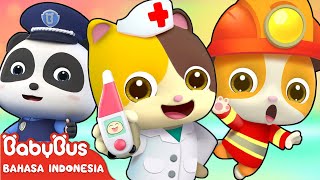 Pekerjaan Apa Yang Kamu Ingin Lakukan Di Masa Depan | Lagu Anak Indonesia | BabyBus Bahasa Indonesia