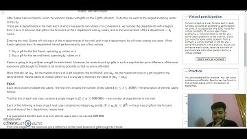D. Buying gifts Of Codeforces Round 857 (Div. 2)