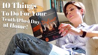 WHAT TO DO WHEN YOU'RE BORED | 10 Things To Do For Your Tenth (Plus) Day at Home | Dominique Sachse