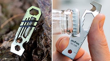 Top 10 Best Secret Keychain Multi Tools That Will Transform Outdoors Experience