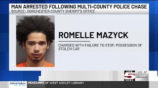 VIDEO: Man arrested after high-speed multi-county chase, deputies say