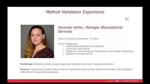 Amanda Heller of LabConnect Describes Her Custom Approach to Method Validation