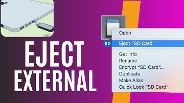 How to eject a flash drive or external drive from a Mac