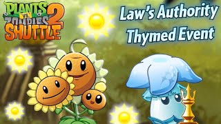 The broken meta of Sun Tower & Fluorescent Fungus - Laws Authority thymed event | PvZ 2 Shuttle