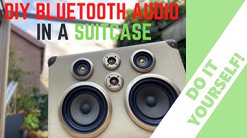 DIY Bluetooth audio in a suitcase   part 3 (finale)
