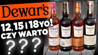 Dewar's - piję 4 różne wersje!! Czy Dewar's White Label, 12 yo, 15 yo i 18 yo różnią się od siebie?!
