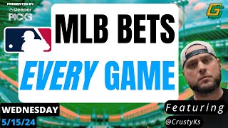 MLB Best Bets, Picks & Analysis on EVERY GAME Wednesday (5/15/24)
