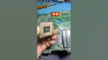 How to Reset Laptop CPU Chip In Motherboard#macnitesh#keyboardtricks#2025short