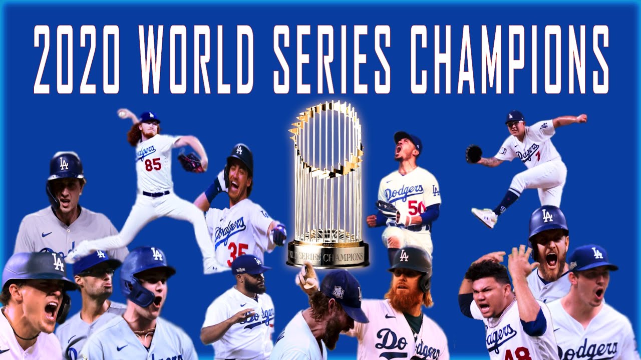 Dodgers 2020 World Series CHAMPS Highlights