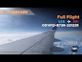 [4K] Full Flight • Batik Air Malaysia • Boeing 737-8GP • SZB-BKI