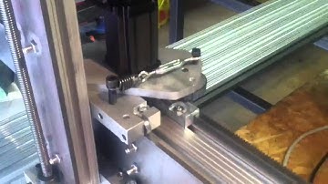 Custom CNC Plasma Table - First Y Run