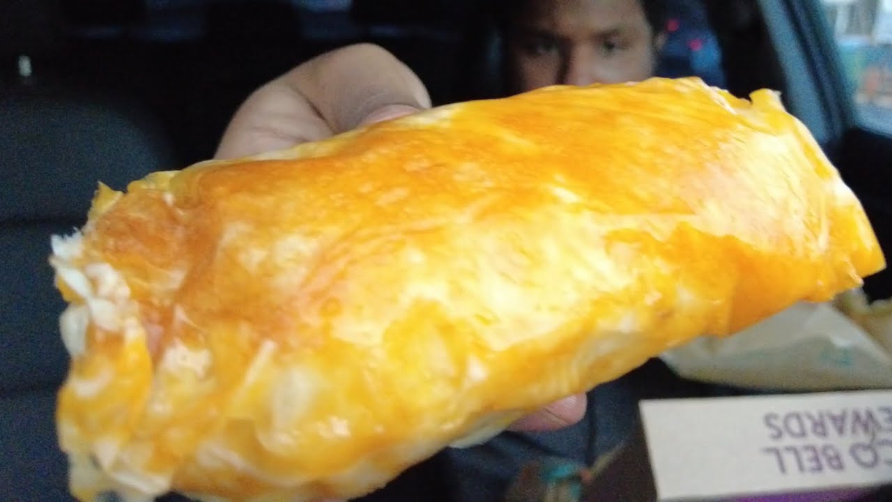 INHALING A GRILLED CHEESE BURRITO BOX TACO BELL EATING SHOW MUKBANG YouTube
