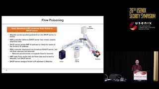 USENIX Security '17 - Identifier Binding Attacks and Defenses in Software-Defined Networks