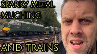 HOW TO WORK OUT A METAL MUNCHING JOB & SOME TRAINS