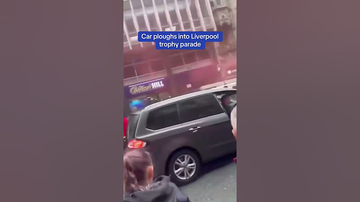 Devastating moment car ploughs into crowd at Liverpool trophy parade