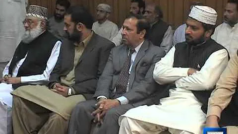 Dunya News-Late JI leader Qazi Hussain Ahmed remem...