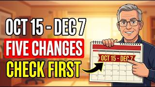 Medicare Open Enrollment 2026: The 5 Changes You Must Check