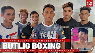Butlig Boxing in Camotes Island | Minho  Jung vs Anthony Sabalde