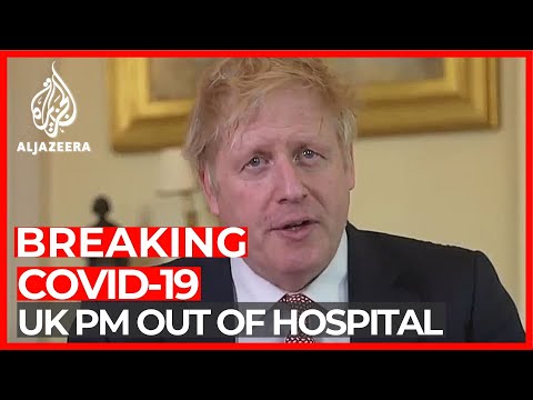 British PM Boris Johnson discharged from hospital