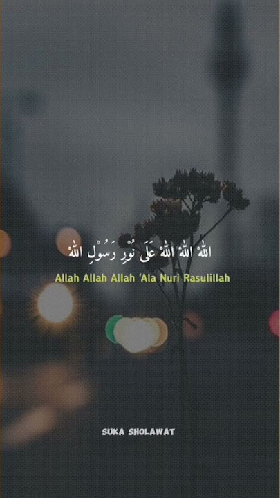 Allah Allah Allah Ala Nuri Rasulillah - zaadul muslim. #sholawat #zaadulmuslim #shortssholawat