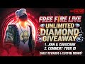 🔥 FREE FIRE LIVE TAMIL 💎 UNLIMITED DIAMOND GIVEAWAY 🎁 CUSTOM ROOM MATCH TODAY!