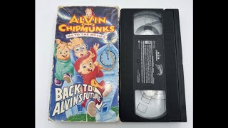 Alvin and the Chipmunks: Back to Alvin's Future (1992 VHS) | Full Movie Tape Rip