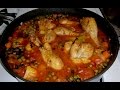 Delicioso pollo tapado con vegetales. Comida  Nicaraguense