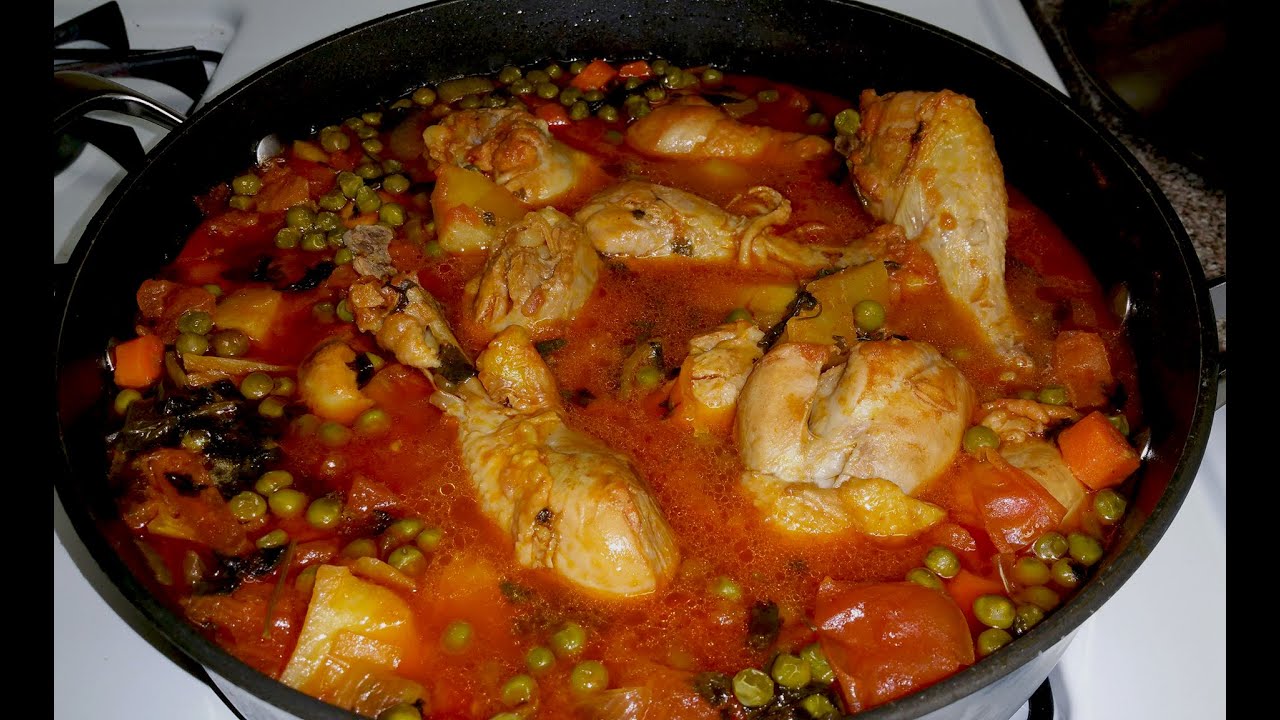 Delicioso pollo tapado con vegetales. Comida Nicaraguense - YouTube