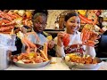 Juicy Crab Mukbang Q&A Our Truth! Living Together, Saving Money, YT Advice, More ft@Dominique LaShae