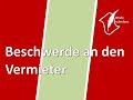 Briefe schreiben: Beschwerde