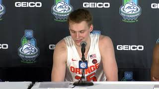 Syracuse Postgame Press Conference vs. UNC