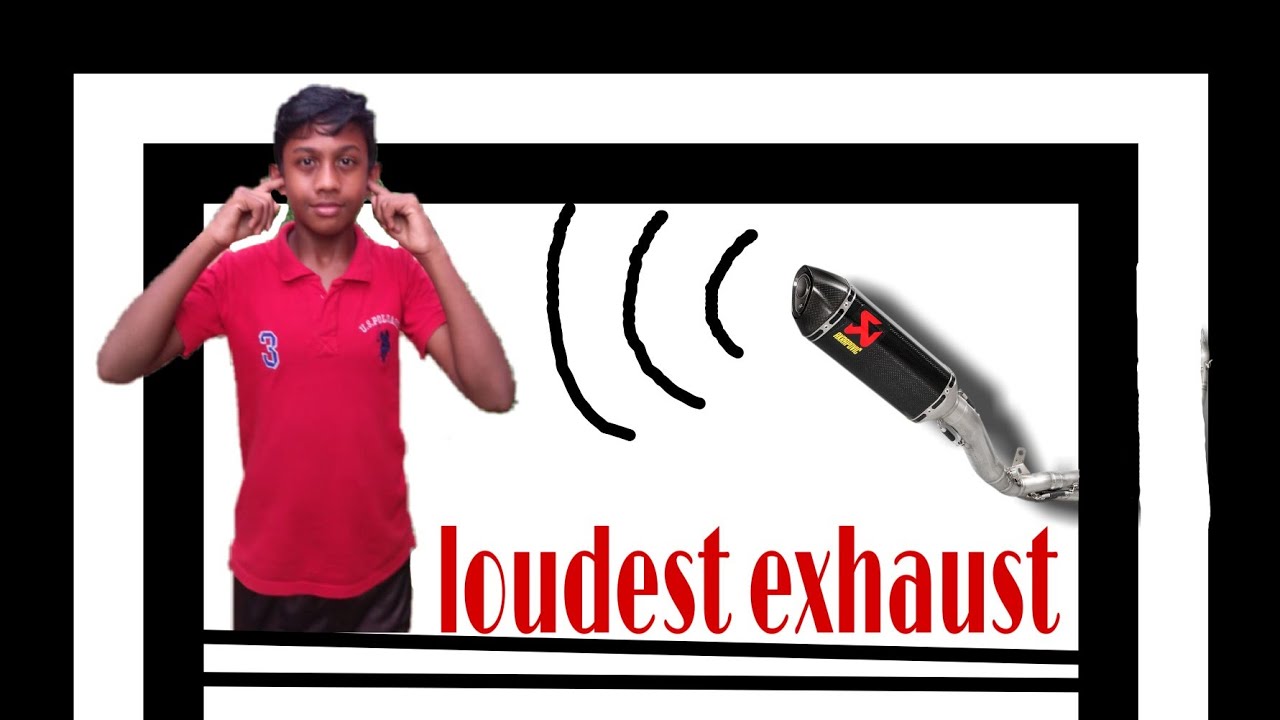 Loudest exhaust in the world 😲😲 malayalam YouTube