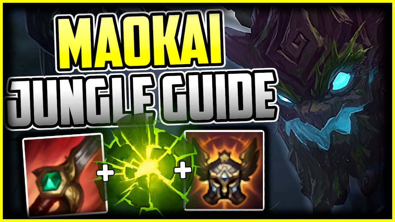 ris hø Revision HOW TO PLAY MAOKAI JUNGLE S10 | Maokai Beginners Jungle Guide + Best Build  & Runes LEAGUE OF LEGENDS - YouTube