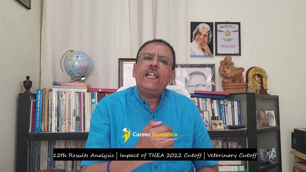 12th Results Analysis - Impact of TNEA 2022 Cutoff | Veterinary Cutoff | Career Guidance