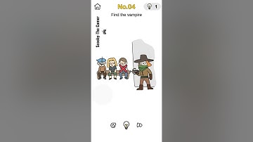 Find the vampire No.4 #brainstorming#brainout#gaming
