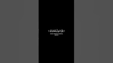 واذكر ربك إذا نسيت شاشة سوادء || القارئ محمد صديق المنشاوي #كرومات_قرآن #quran