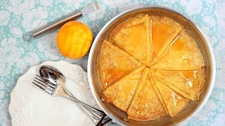 Crepes Suzette (with flambeed orange sauce)