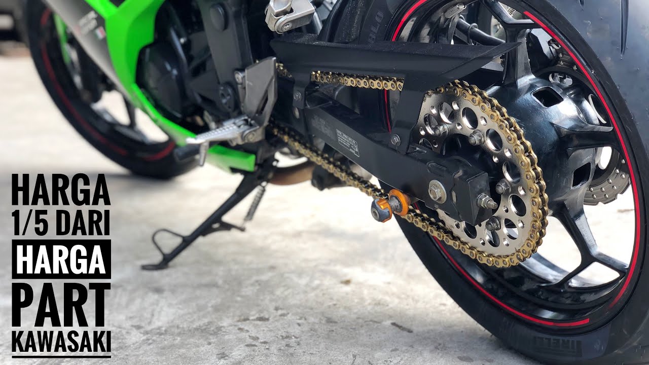 Subtitusi Gearset Rantai Ninja 250 FI Gir Set YouTube