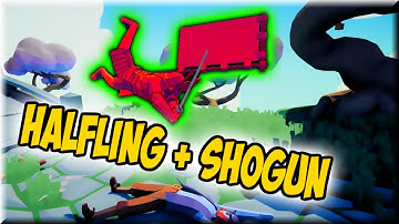 TABS - Halflingun(Halfling+Shogun) vs Every Faction - MODS GAMEPLAY(1/2)