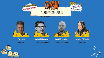 GAMEDEV CONFERENCE: Talks Session – Best Games in Baltics