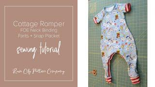 Sew the Cottage Romper Tutorial B
