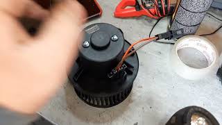 Volvo XC60 Blower motor replacement / Blower motor resistor replacement removal