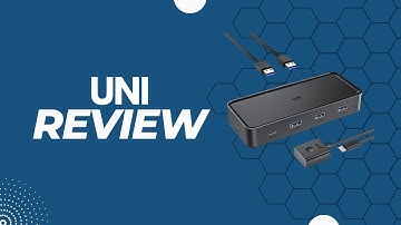 Review: uni USB Switch, USB Switcher to 2 Computers & Laptops, USB 3.0 Sharing Switch Selector