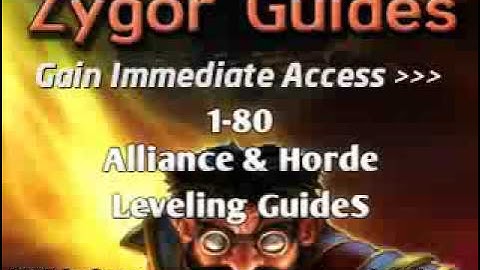 Alliance And Horde World Of Warcraft Zygor Leveling Guides We Get You To Level 80 In Under 7 Days