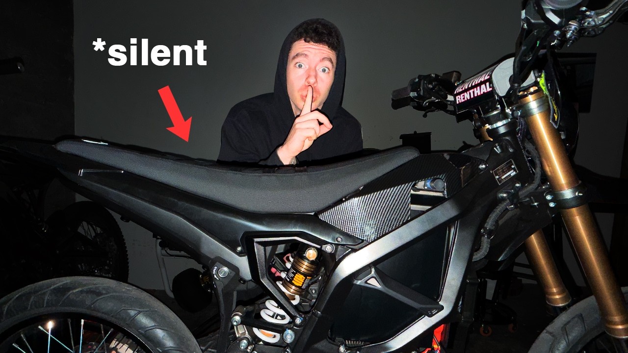 Мой электровелосипед, способный разгоняться до 85 миль в час, невозможно отследить.