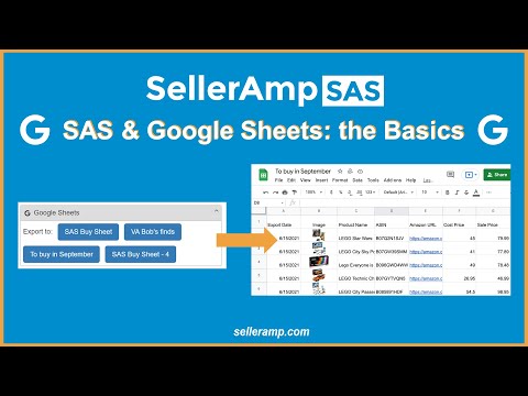 SAS & Google Sheets: the Basics