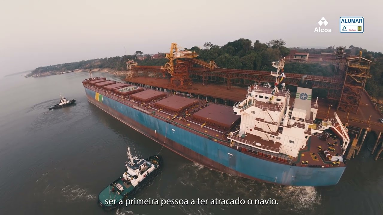 PRIMEIRA FROTA  DE NAVIO ALCOA - JURUTI | PRODUÇÃO: SOUL