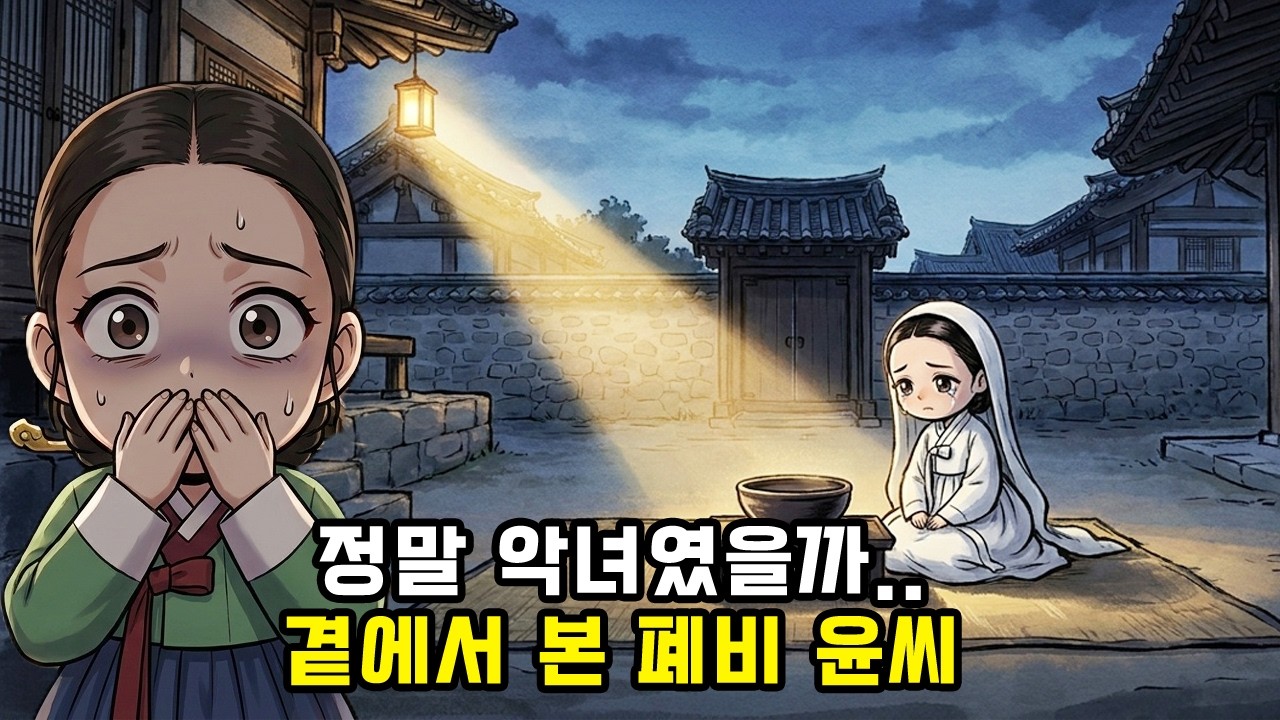 왕비의 그늘과 이름 없는 나인의 눈물... 연산군 엄마 폐비 윤씨의 최후
