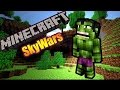 Minecraft | Com calma o Noob Vai Ganhado no skyWars =)